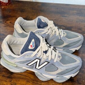 New Balance Blue and Gray Athletic Shoes